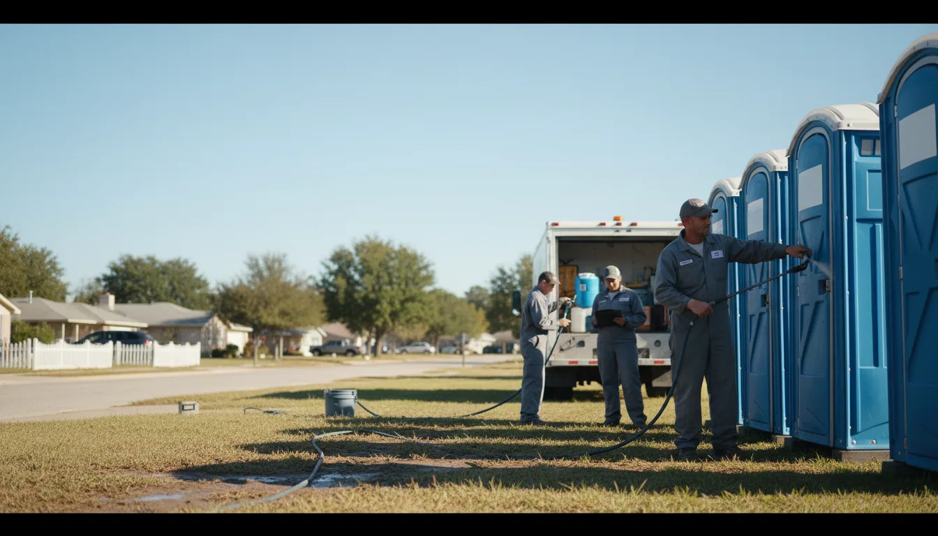 Long-Term Portable Toilet Rental in Sherburn, MN near me
